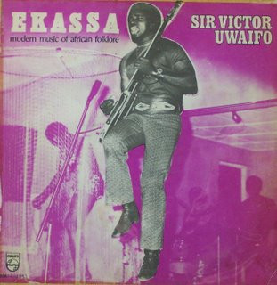 Cover of Ekassa album by Sir Victor Uwaifo. 