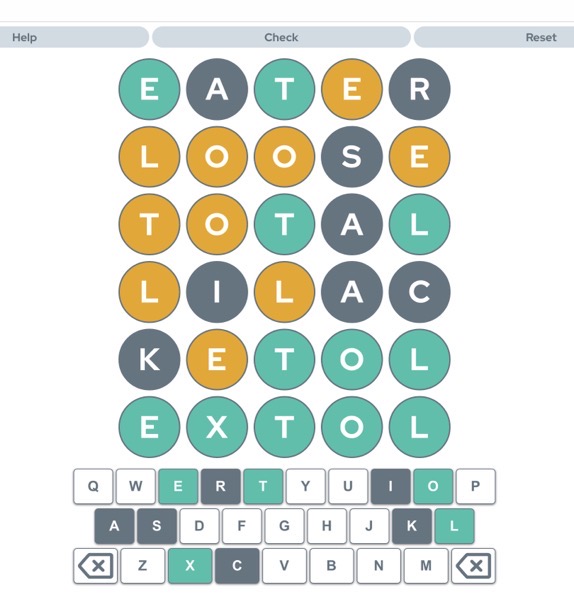 word puzzle grid